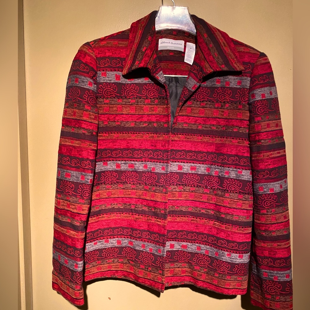 Alfred Dunner reds jacket 8P